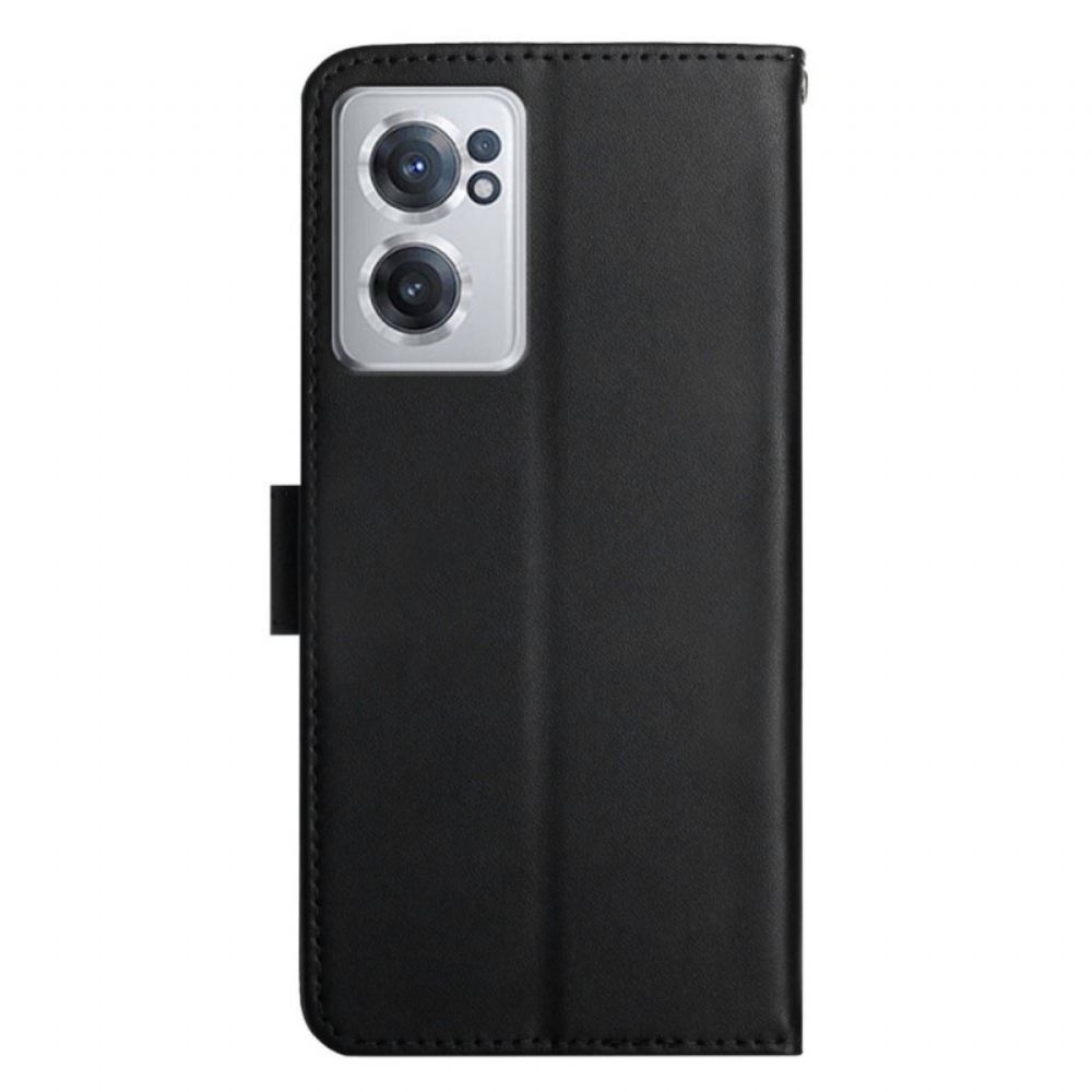 Flipové Pouzdro Na OnePlus Nord CE 2 5G Textura Nappa