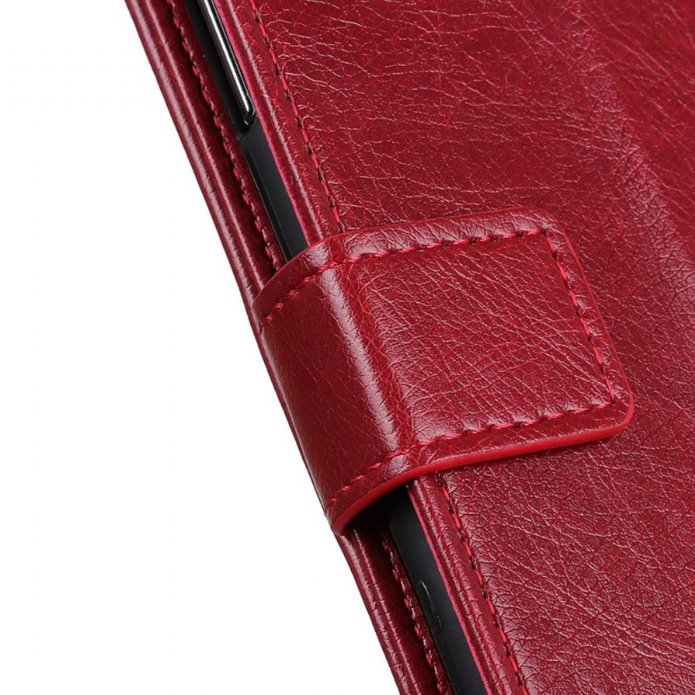 Kožené Pouzdro Na OnePlus Nord CE 2 5G Kůže S Knoflíky