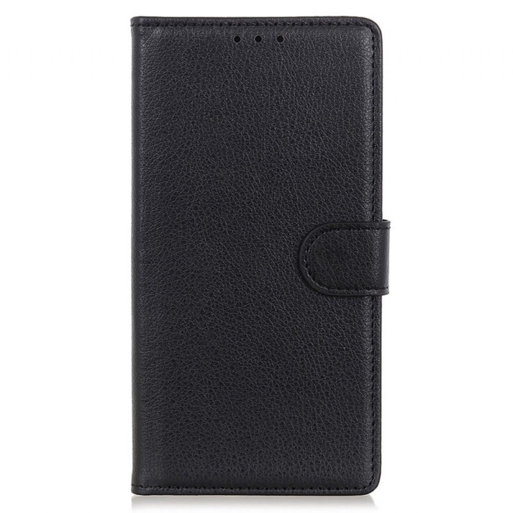 Kožené Pouzdro Na OnePlus Nord CE 2 5G Textura Liči