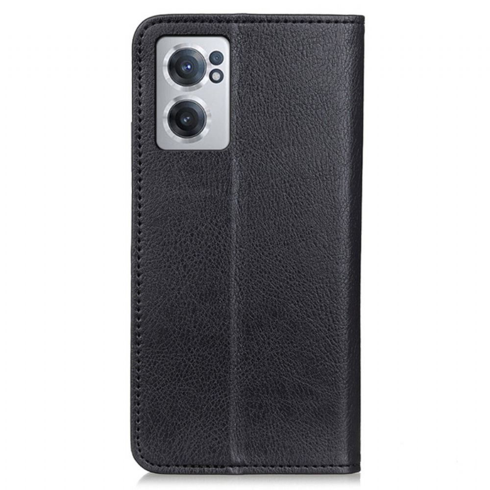 Kožené Pouzdro Na OnePlus Nord CE 2 5G Tradiční Kůže