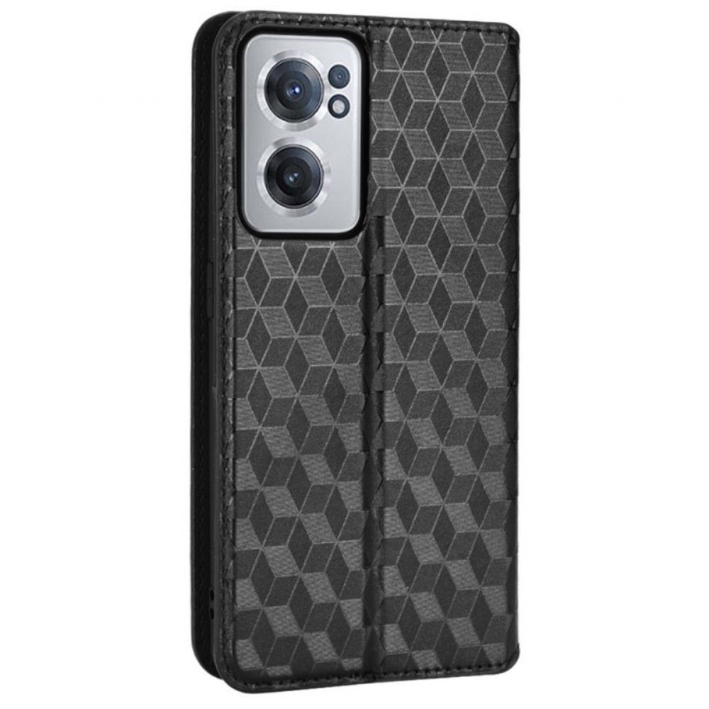 Kryty Na Mobil Na OnePlus Nord CE 2 5G Flipové Pouzdro Šachovnice