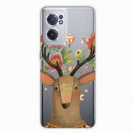 Kryty Na Mobil Na OnePlus Nord CE 2 5G Jelen V Květech