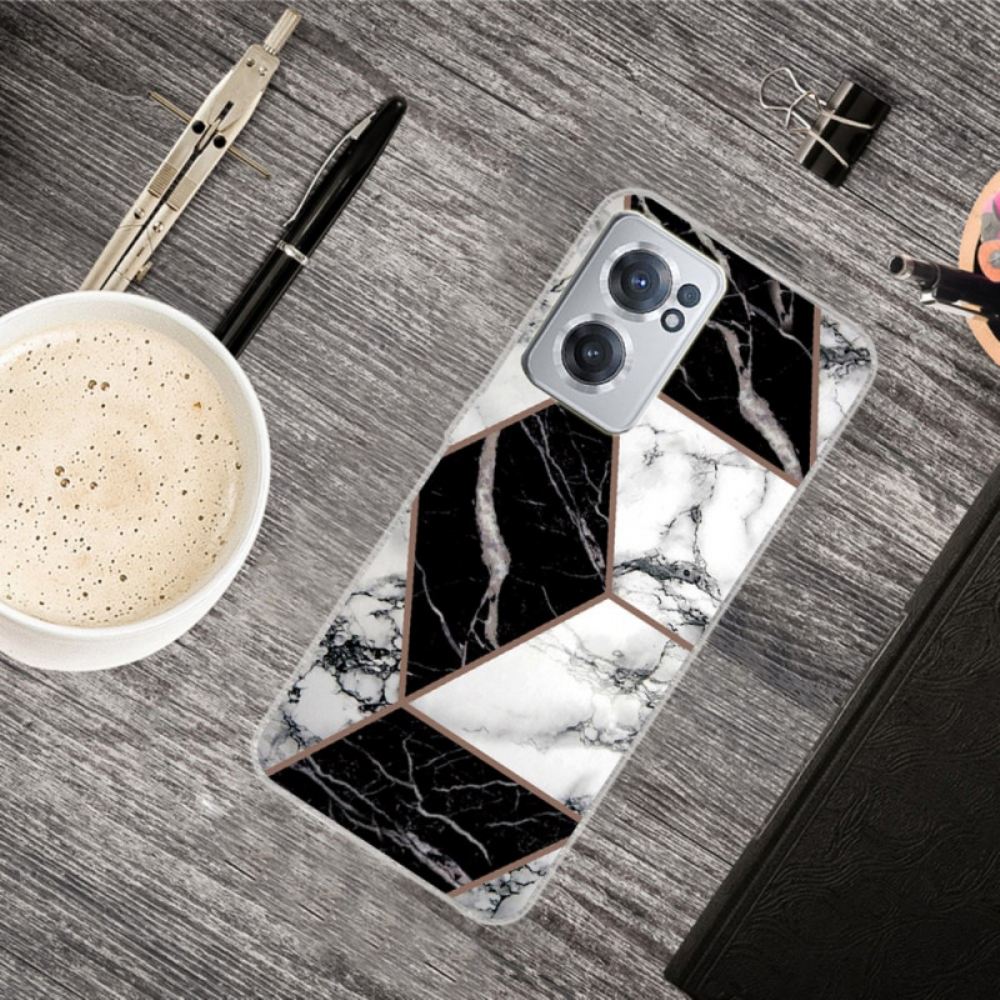 Kryty Na Mobil Na OnePlus Nord CE 2 5G Mramorová Šachovnice