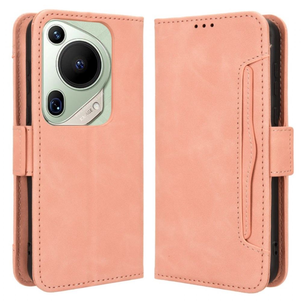 Kožený Kryt Na Huawei Pura 70 Pro Multi-card