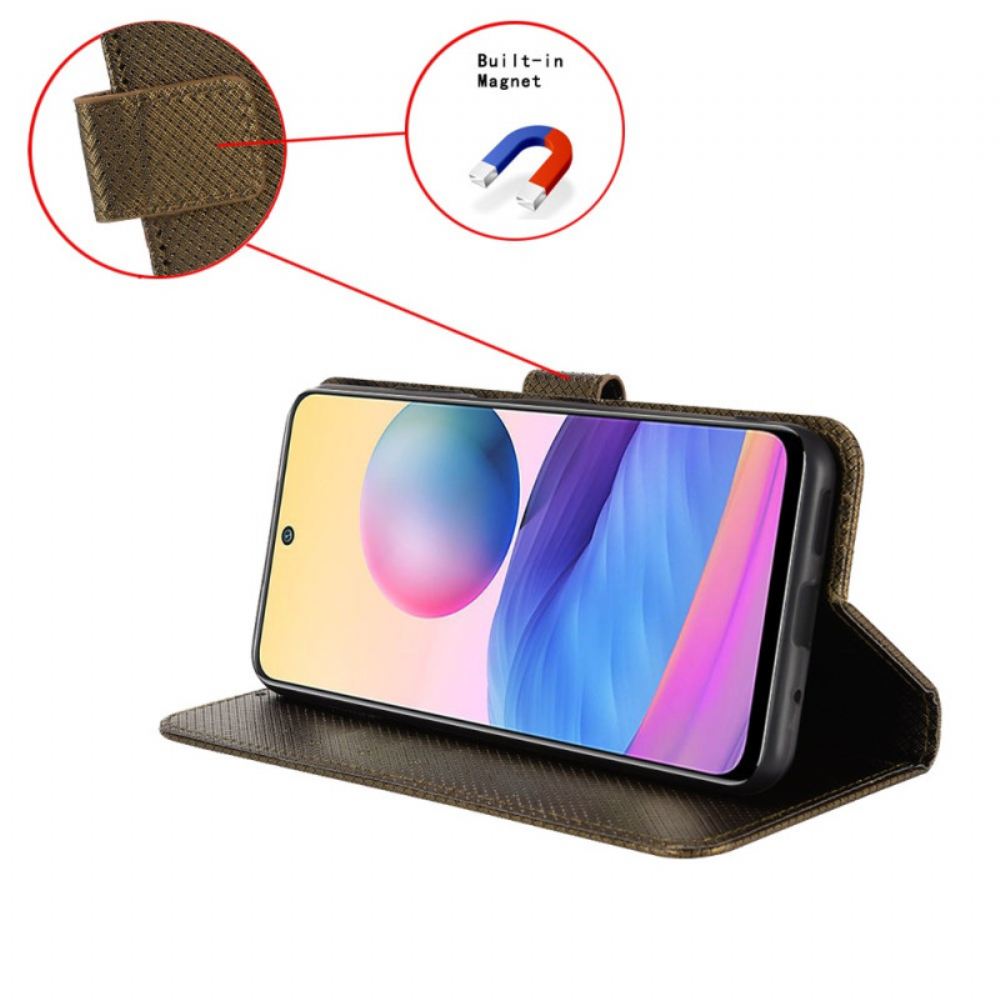Pouzdro Huawei Pura 70 Pro Tečkovaný Pásek