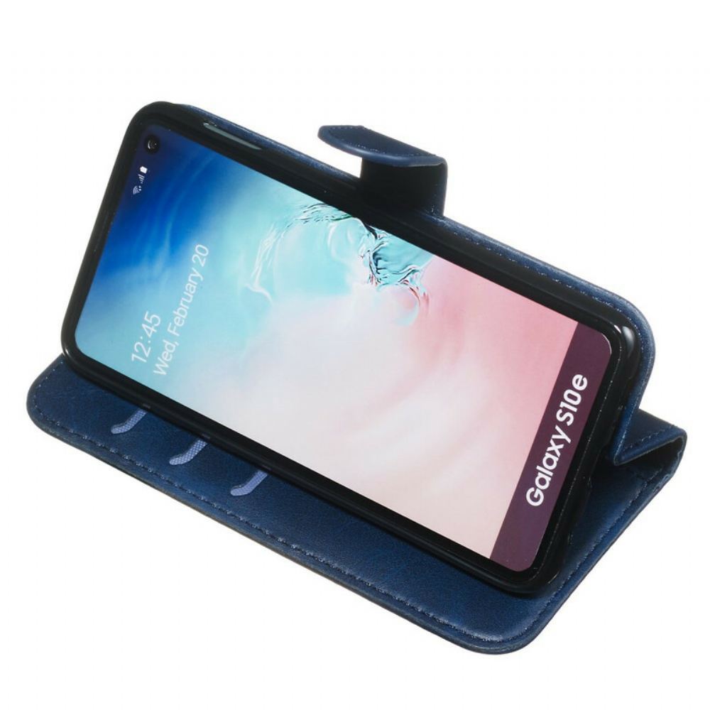 Flipové Pouzdro Na Samsung Galaxy S10e Peněženka