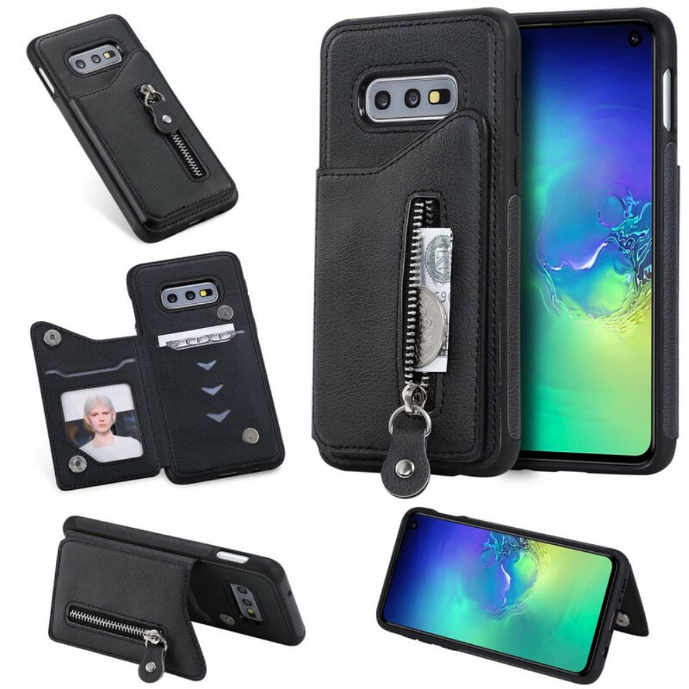 Kryt Na Samsung Galaxy S10e Peněženkové Pouzdro Podpora Peněženky Hands Free