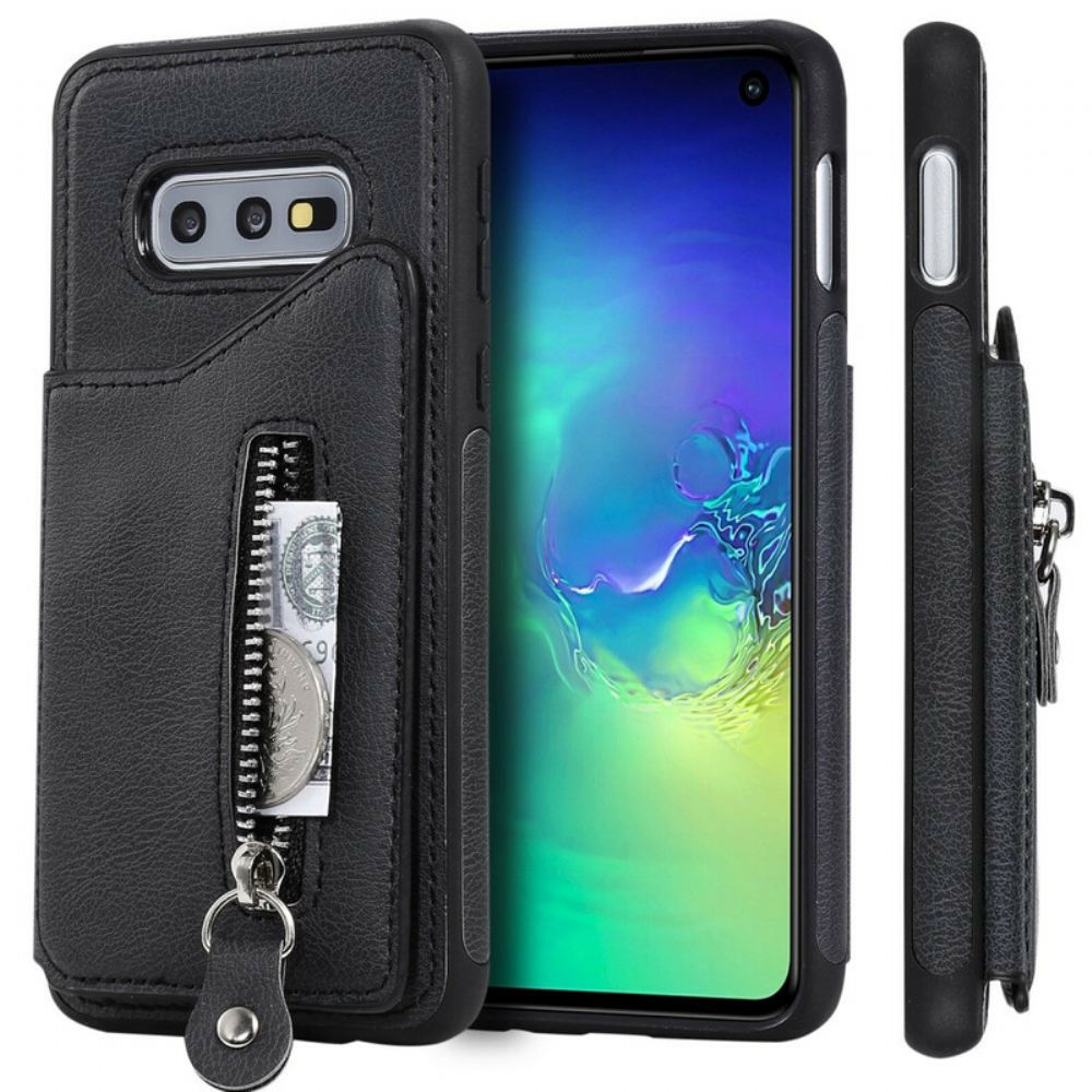 Kryt Na Samsung Galaxy S10e Peněženkové Pouzdro Podpora Peněženky Hands Free