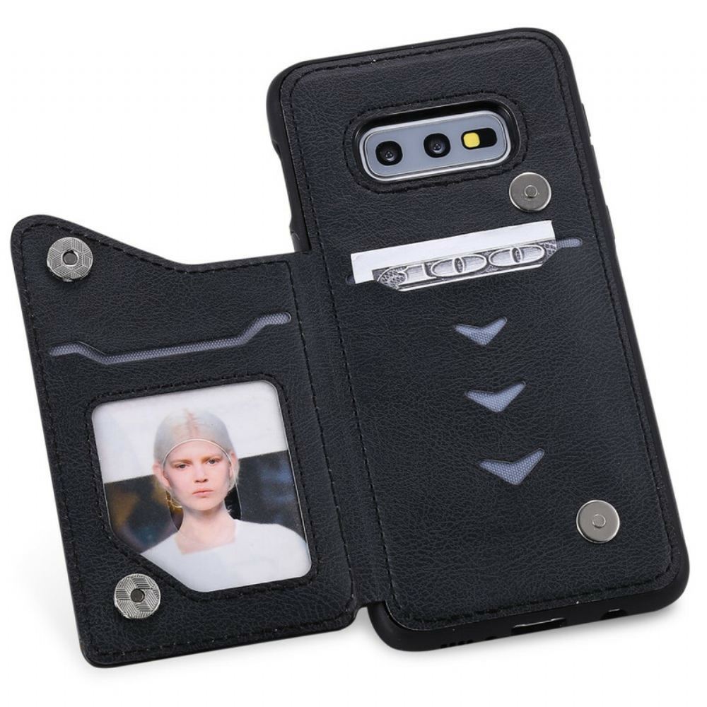 Kryt Na Samsung Galaxy S10e Peněženkové Pouzdro Podpora Peněženky Hands Free
