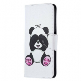 Kožené Pouzdro Na Poco M3 Pro 5G Panda Zábava