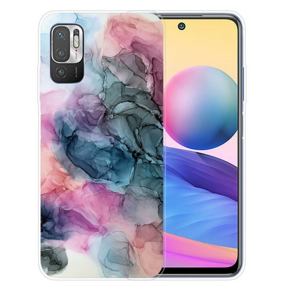 Kryt Na Poco M3 Pro 5G Barevný Mramor