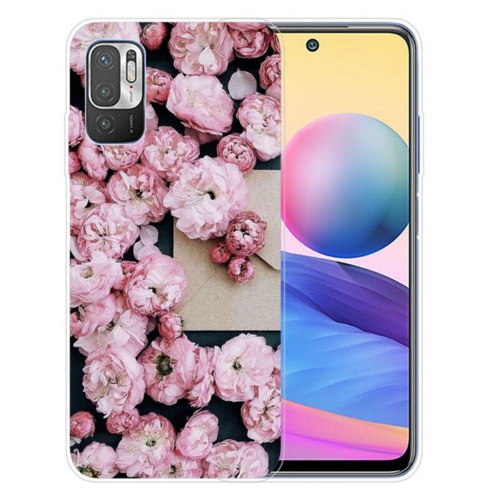 Kryt Na Poco M3 Pro 5G Intenzivní Květiny