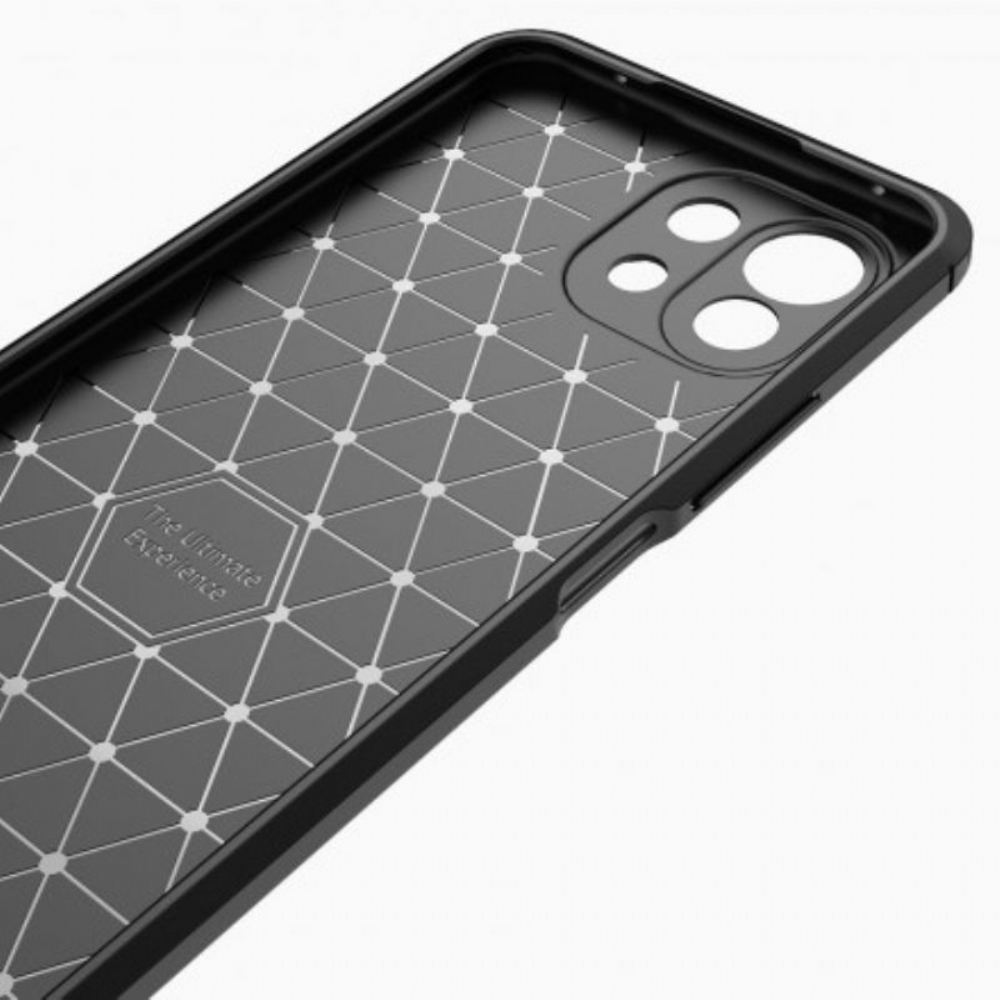 Kryt Na Poco M3 Pro 5G Kartáčované Uhlíkové Vlákno