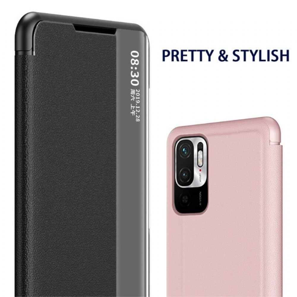Kryty Na Mobil Na Poco M3 Pro 5G Efekt Texturované Kůže