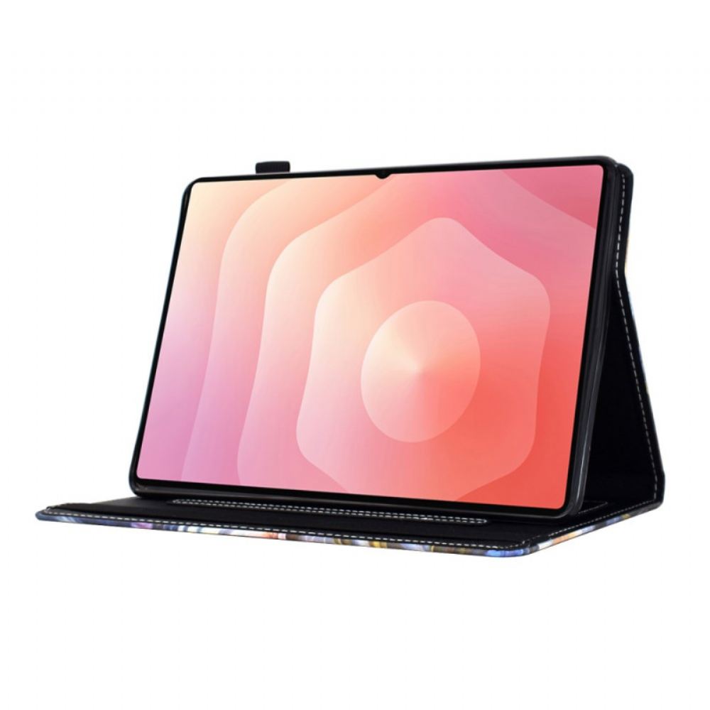 Kožený Kryt Na Samsung Galaxy Tab S11 Tygr