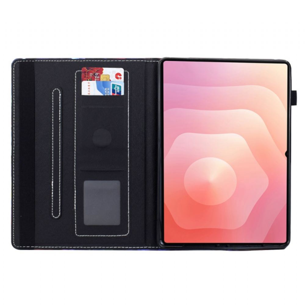 Kožený Kryt Na Samsung Galaxy Tab S11 Tygr