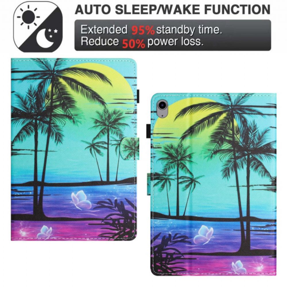 Peněženková Pouzdra Samsung Galaxy Tab S11 Kryty Na Mobil Kokosové Palmy