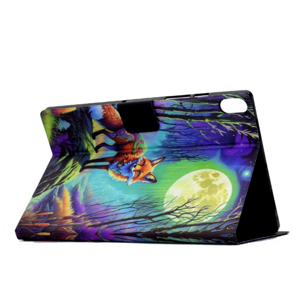 Peněženková Pouzdra Samsung Galaxy Tab S11 Kryty Na Mobil Liška V Měsíčním Světle