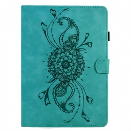 Peněženková Pouzdra Samsung Galaxy Tab S11 Kryty Na Mobil Mandala S Efektem Semiše