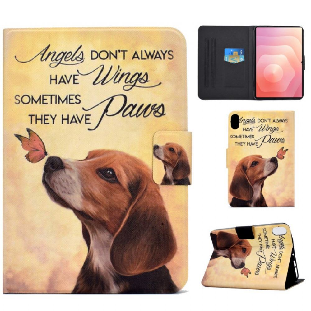 Peněženková Pouzdra Samsung Galaxy Tab S11 Kryty Na Mobil Pes A Motýl