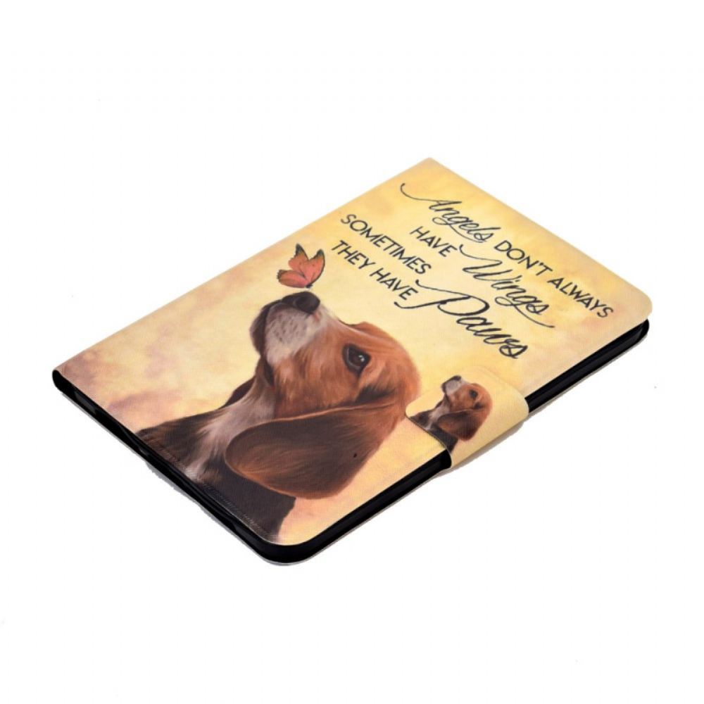 Peněženková Pouzdra Samsung Galaxy Tab S11 Kryty Na Mobil Pes A Motýl