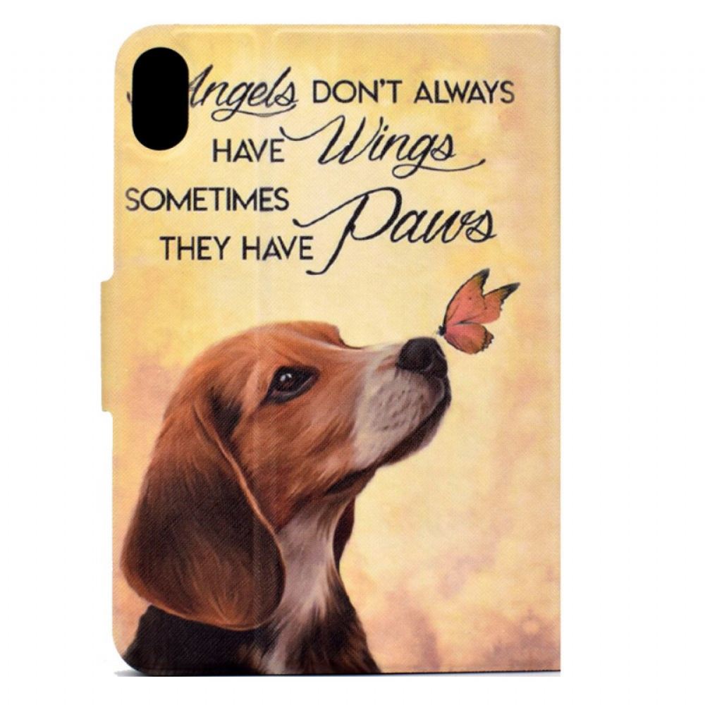 Peněženková Pouzdra Samsung Galaxy Tab S11 Kryty Na Mobil Pes A Motýl