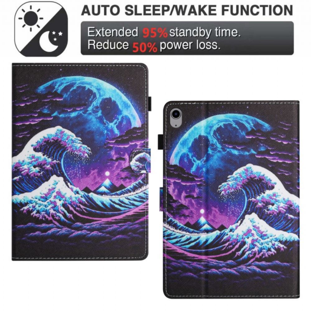 Peněženková Pouzdra Samsung Galaxy Tab S11 Kryty Na Mobil Vlny