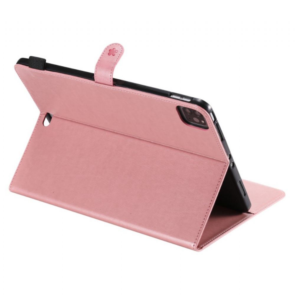 Flipové Pouzdro Na iPad Air (2022) Kočka A Včely