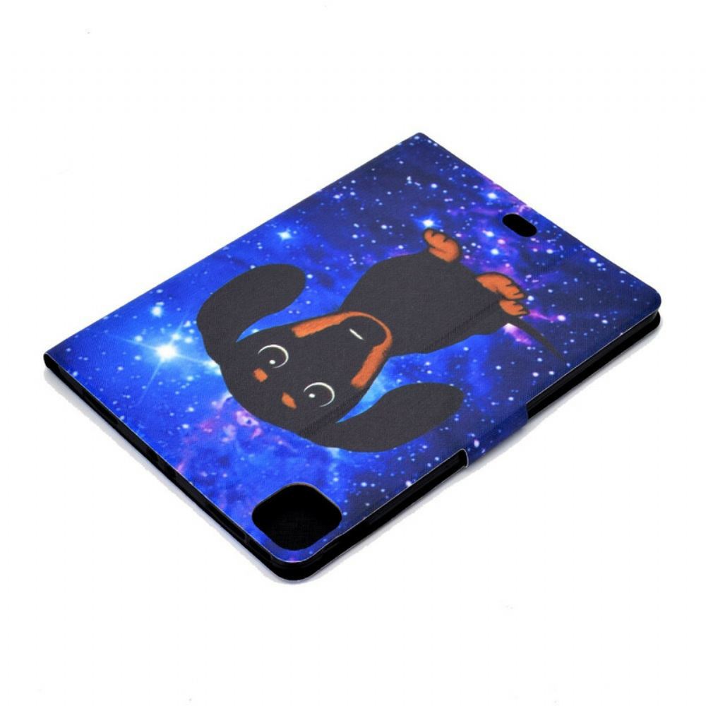 Kožené Pouzdro Na iPad Air (2022) Roztomilý Pejsek