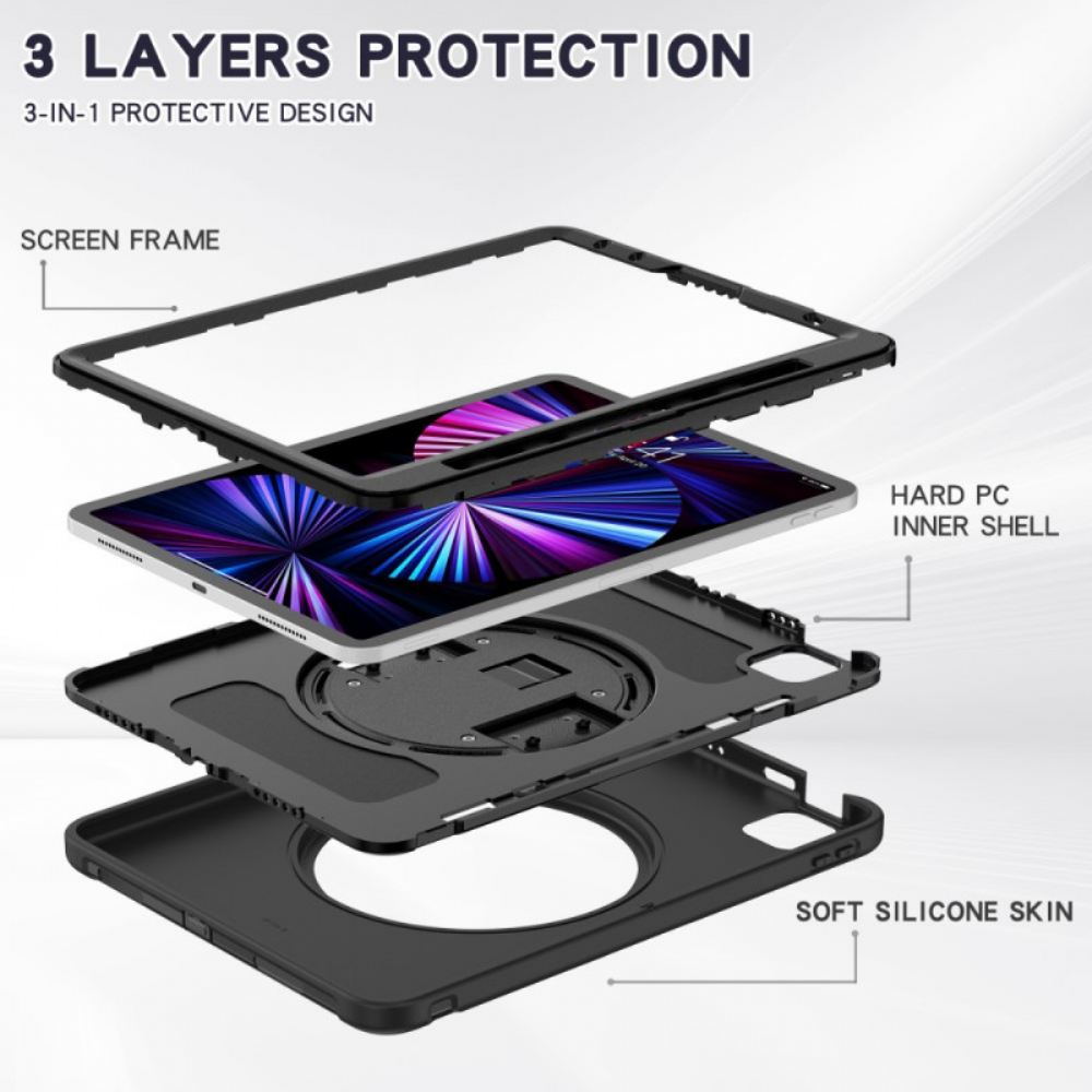 Kryt Na iPad Air (2022) Multifunkční Držák Pera