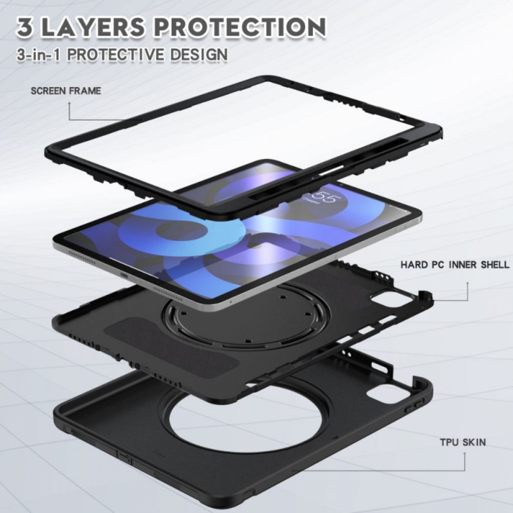 Kryt Na iPad Air (2022) Otočný Kruhový Držák