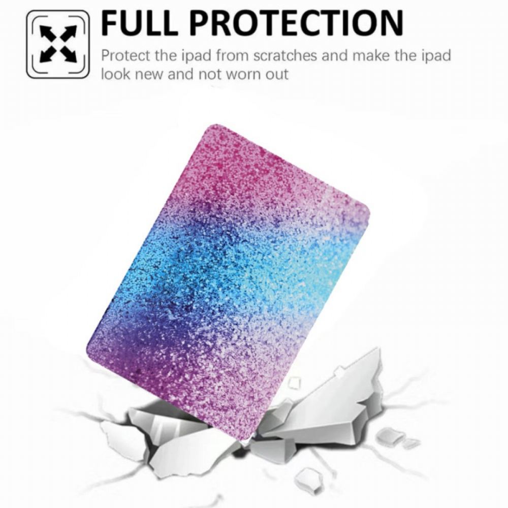 Kryty Na Mobil Na iPad Air (2022) Dva Ozdobné Panely
