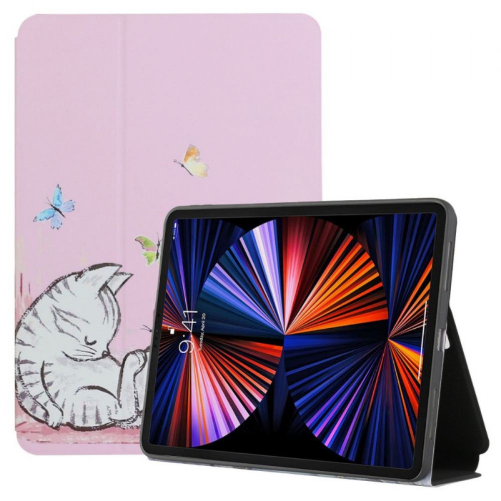 Kryty Na Mobil Na iPad Air (2022) Dvoupatrové Kotě