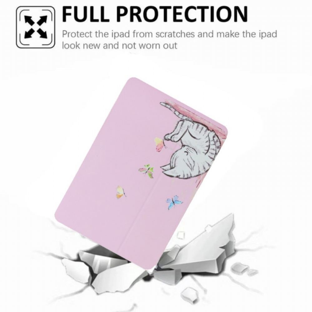 Kryty Na Mobil Na iPad Air (2022) Dvoupatrové Kotě