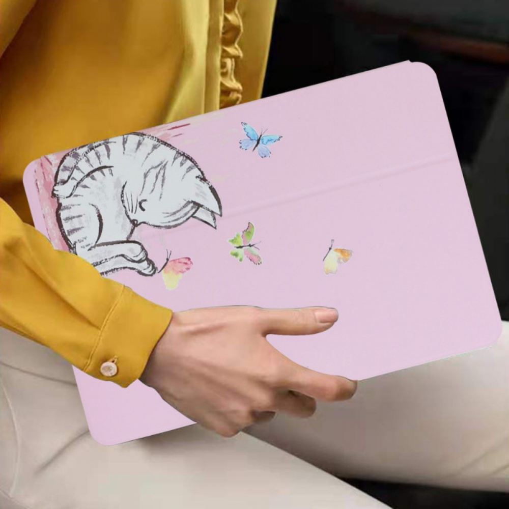 Kryty Na Mobil Na iPad Air (2022) Dvoupatrové Kotě