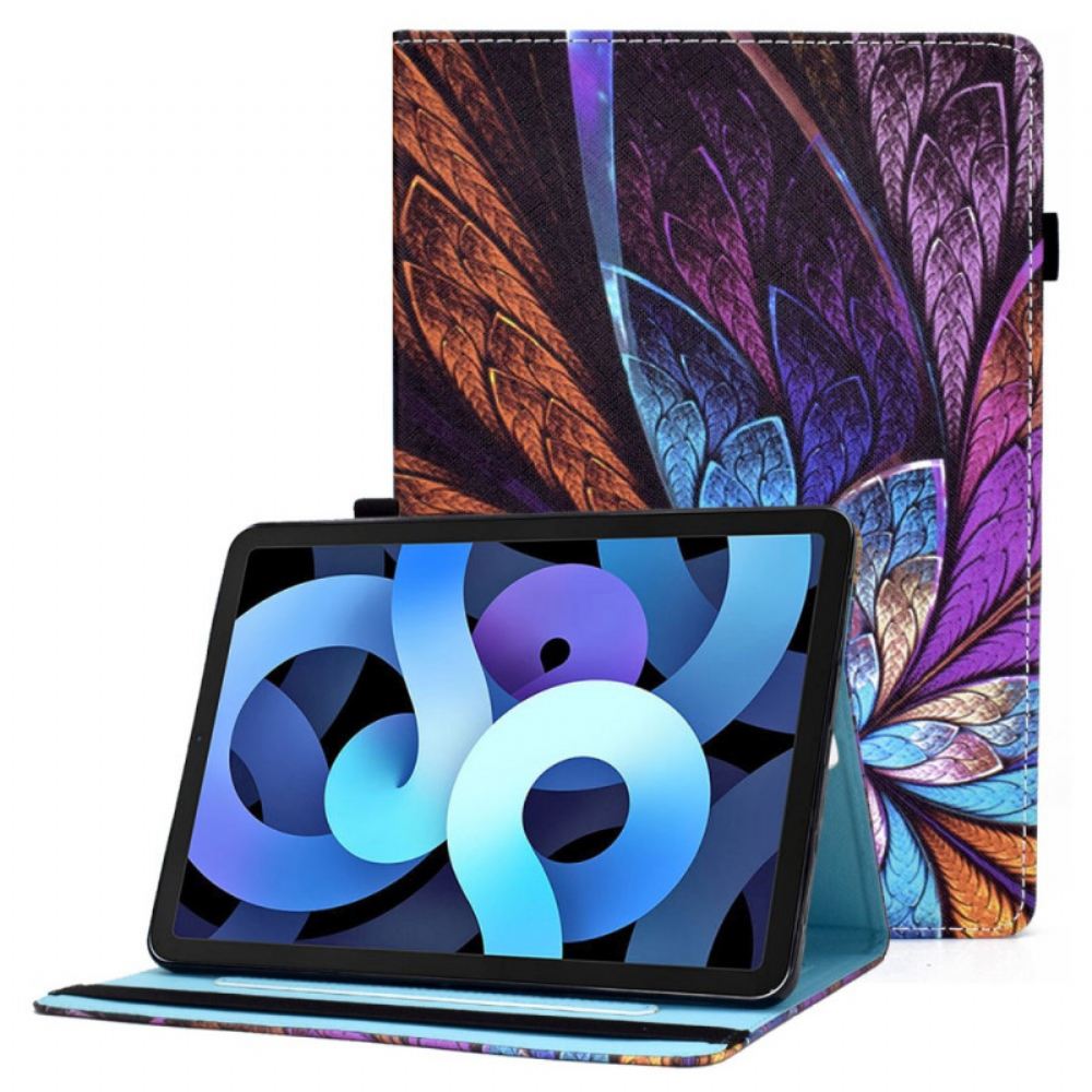 Pouzdra Na iPad Air (2022) Abstraktní Květina