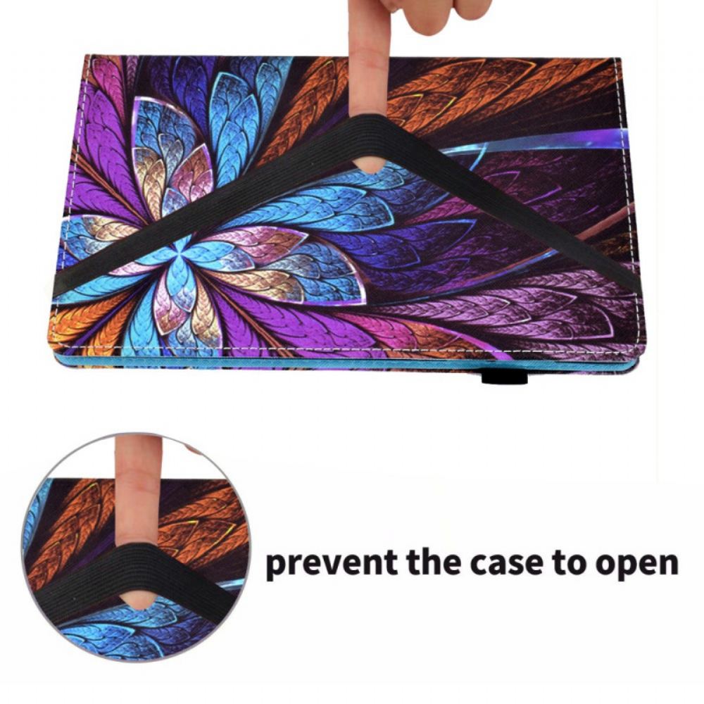 Pouzdra Na iPad Air (2022) Abstraktní Květina