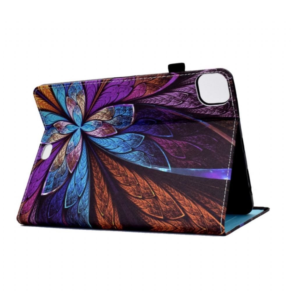 Pouzdra Na iPad Air (2022) Abstraktní Květina