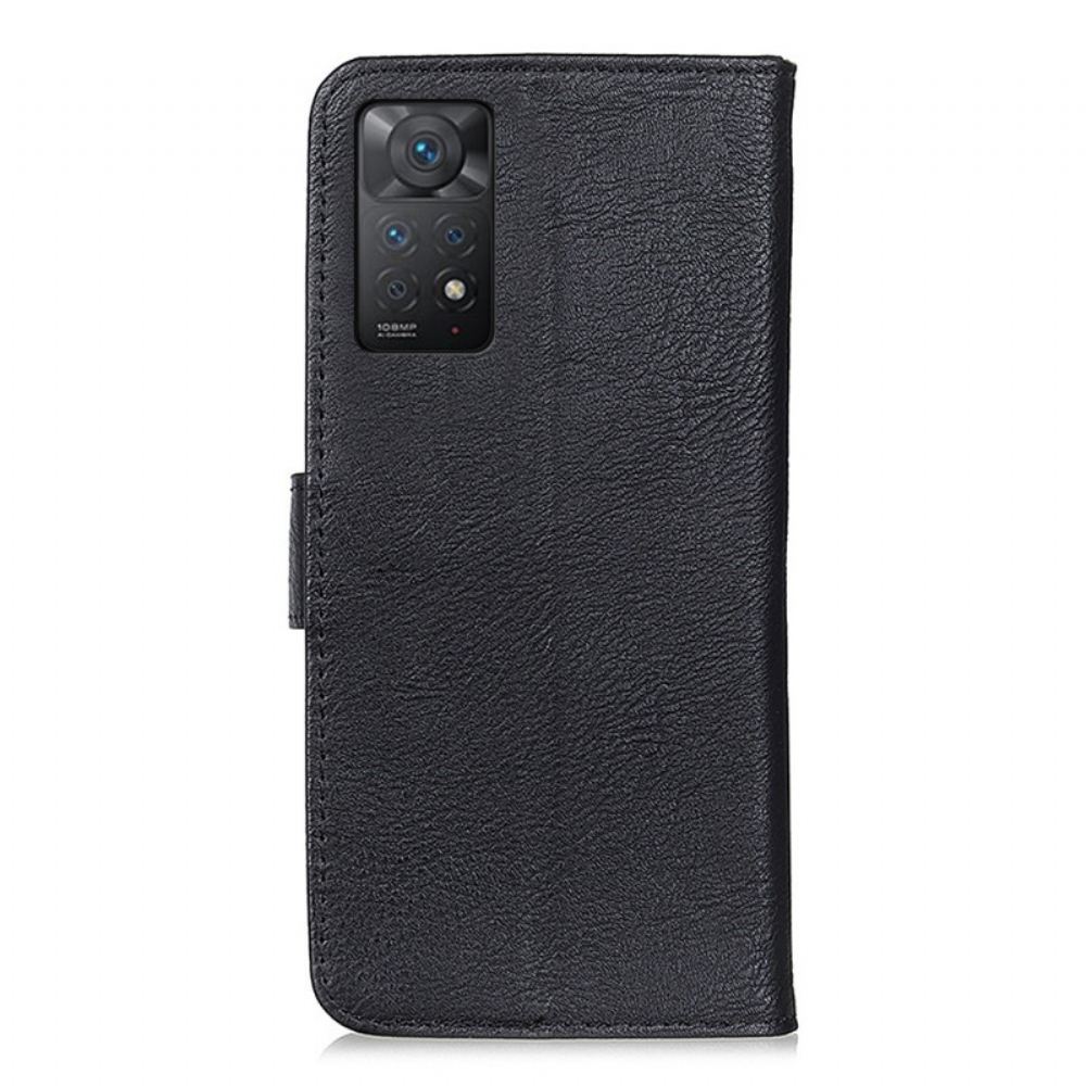 Flipové Pouzdro Na Xiaomi Redmi Note 11 Pro 4G / 5G Imitace Kůže Khazneh