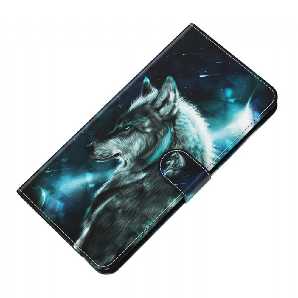 Kožené Pouzdro Na Xiaomi Redmi Note 11 Pro 4G / 5G Majestátní Vlk