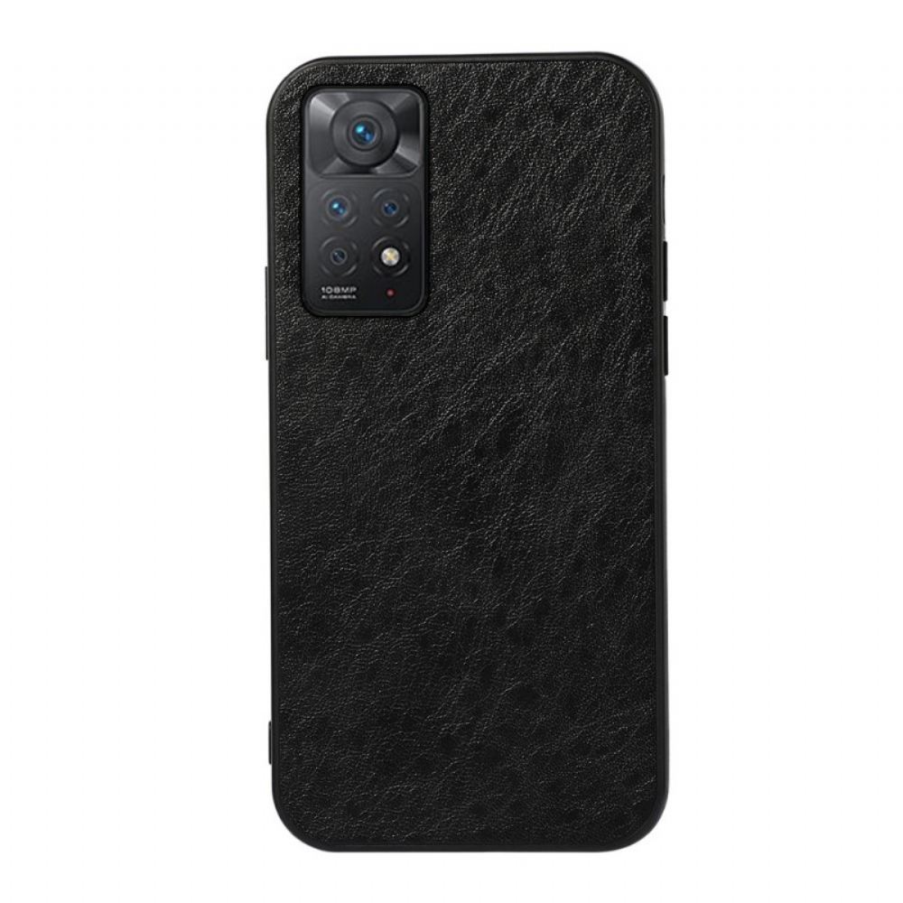 Kryt Na Xiaomi Redmi Note 11 Pro 4G / 5G Texturovaná Umělá Kůže