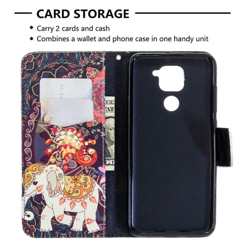 Flipové Pouzdro Na Xiaomi Redmi Note 9 Sloni Indičtí
