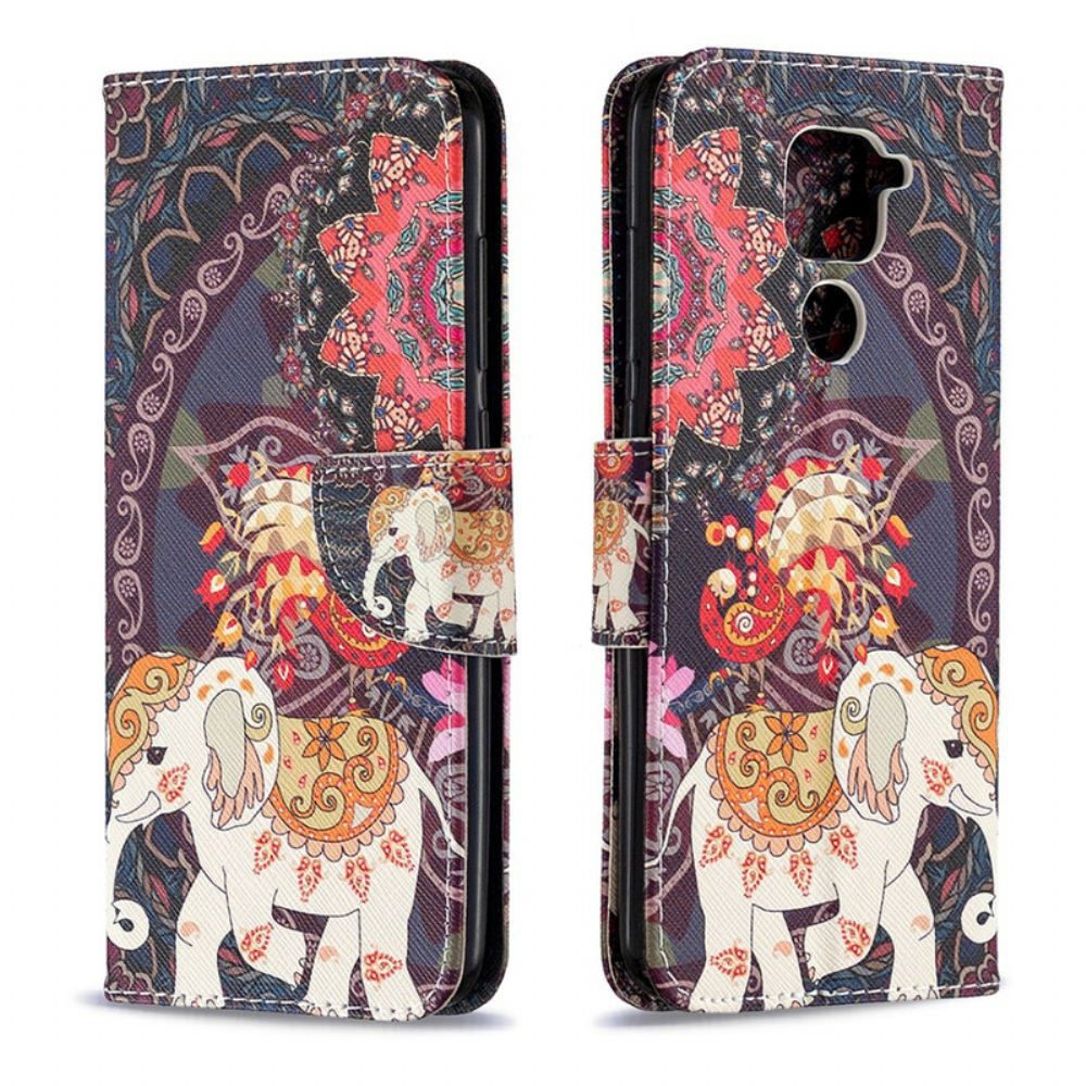 Flipové Pouzdro Na Xiaomi Redmi Note 9 Sloni Indičtí