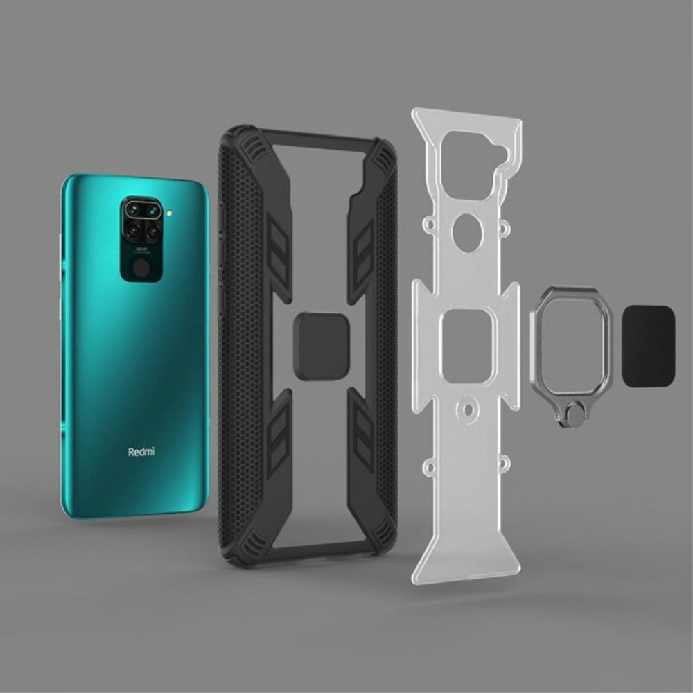 Kryt Na Xiaomi Redmi Note 9 Válečník S Prstenem