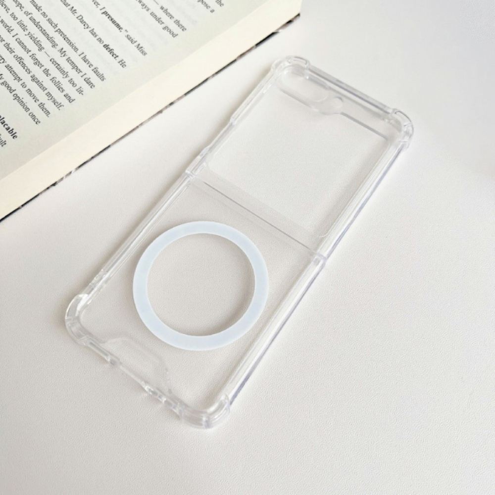 Kryt Na Samsung Galaxy Z Flip 5 Kompatibilní S Průhledným Magsafe