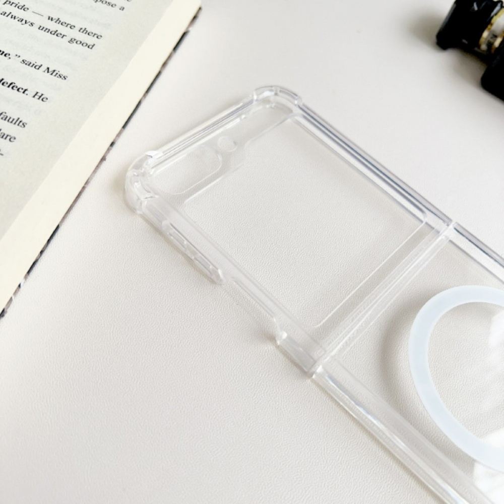 Kryt Na Samsung Galaxy Z Flip 5 Kompatibilní S Průhledným Magsafe