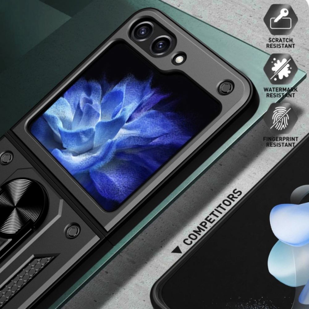 Kryt Na Samsung Galaxy Z Flip 5 Tuhá S Opěrným Kroužkem