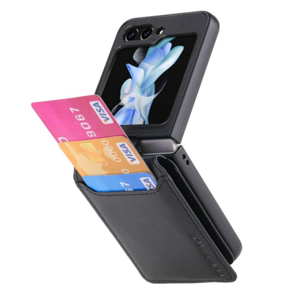 Kryt Samsung Galaxy Z Flip 5 Držák Karty A Prsten