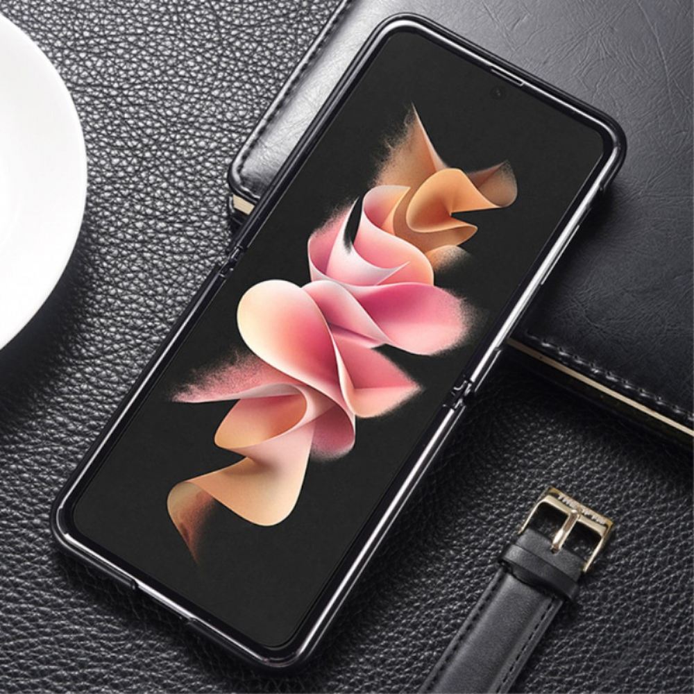 Kryt Samsung Galaxy Z Flip 5 Efekt Jemné Kůže