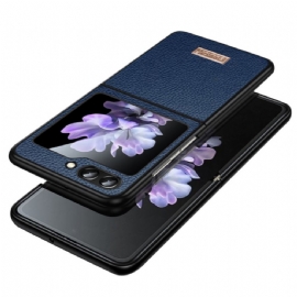 Kryt Samsung Galaxy Z Flip 5 Kožený Efekt Sulada